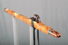 Russian Olive Native American Flute, Hitzaz, Mid A-4, #L21G (3)